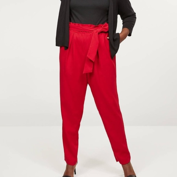 Lane Bryant Pants - Lane Bryant Paper Bag Slim Pant Size 20
